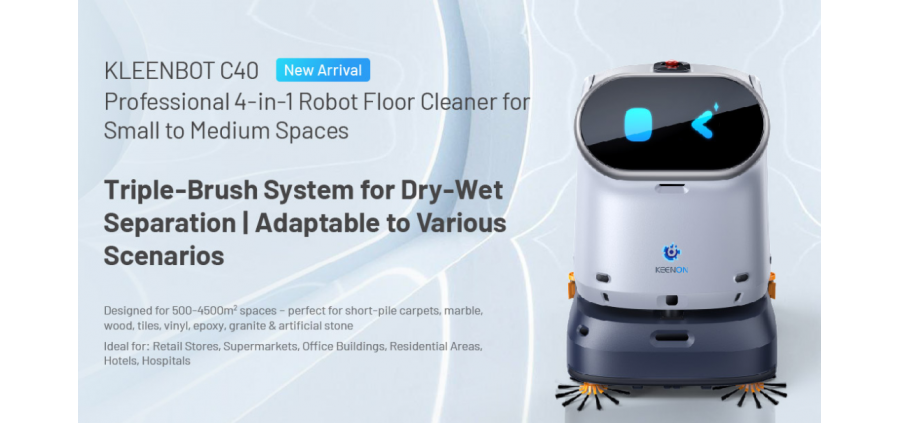 Kleenbot C40 - 4 in 1 Cleaning Robot